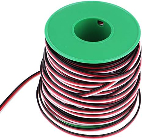 Dailymall 耐高温 シリコンワイヤー ケーブル 航空機モデル アクセサリー 非酸化性 導電性 全4選択 22ゲージ 1