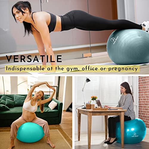 ProBody Pilates Ball Yoga Ball Exercise Ball, Balance Ball or Pregnancy