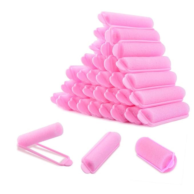WXJ13 84 Pieces Foam Sponge Hair Rollers Sponge Curl