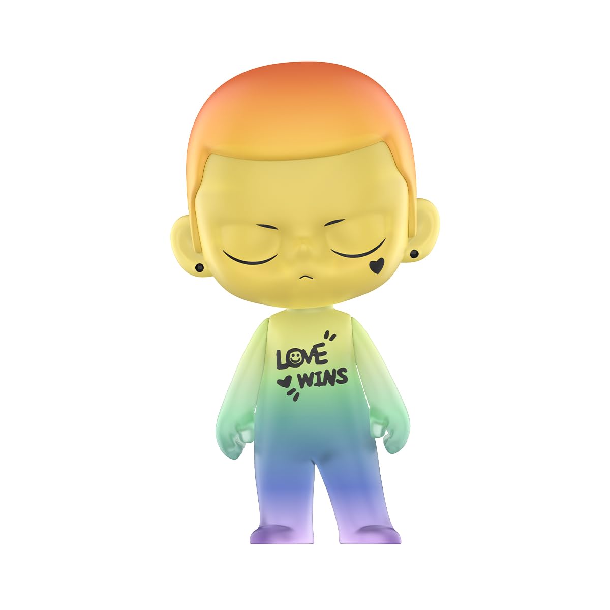 POP MART KUBO LOVE WINS FIGURE 1Box Articulated Character Premium Design Gifts for Women Fan-Favorite Collectible Toy Art Toy Action Figure — image 1