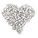 Honbay 1440PCS Sparkly Clear Crystal Flat Back Round Rhinestones (5mm,ss20)