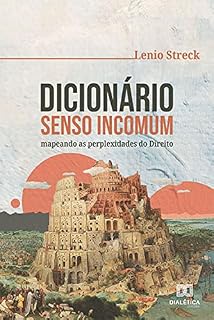 Livro Dicionário Senso Incomum: mapeando as perplexidades do Direito
