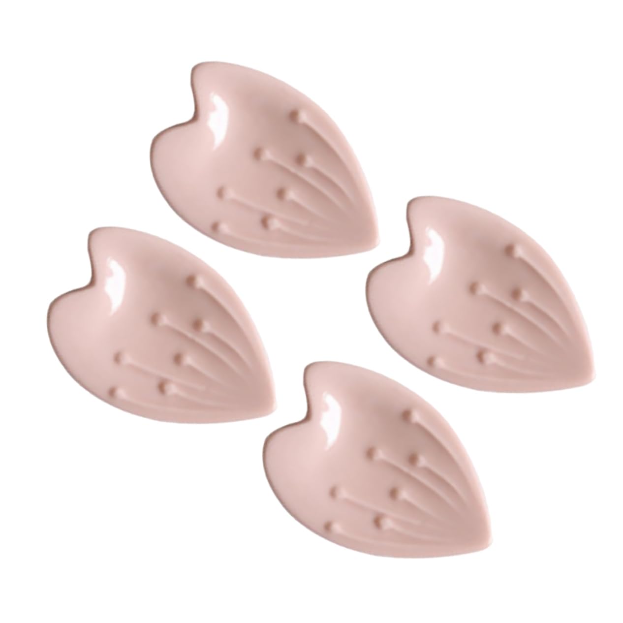 HOMSFOU 4pcs Chic Cherry Blossom Chopsticks Holder Spoon Rest Elegant Dinner Table Decoration for Home Restaurant Stylish Cutlery Stand Floral Decor