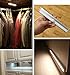 EVERMARKET Stick-on Anywhere Portable 10 LED Wireless Motion Sensing Light Bar with Magnetic Strip (Battery Operated)