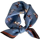 Tim & Tina Square 100% Mulberry Silk 21'' x 21'' Hair Scarf Head Sleeping Wrap Satin Head Scarf for Women