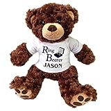 Personalized Ring Bearer Teddy Bear - 13