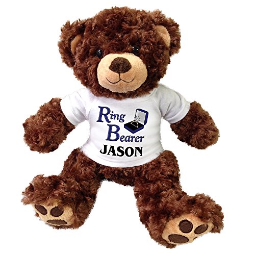 Personalized Ring Bearer Teddy Bear - 13