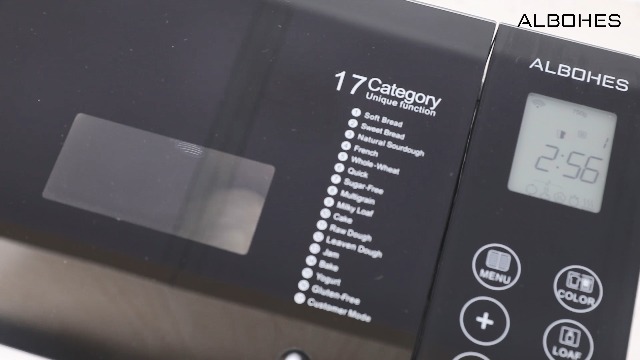 6 ALBOHES+Stainless+Detachable+Programmable+Breadmaker