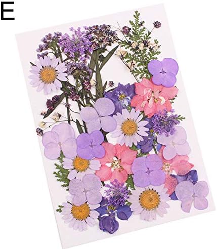 HEART SPEAKER DIY Art Handicraft Pressed Mixed Organic Natural Dried Flowers Gift Decoration - E