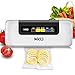 MRQ [2019 New 6-in-1] Vacuum Sealer -Automatic Vacuum Air Sealing System Machine, Handheld Food Sealer, Food Saver for Food Preservation [Dry & Moist Mode] [Normal & Gental Pressure] with 20pcs Bags