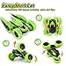 Seckton Remote Control Stunt Cars for Kids, Toys for Ages 6-12 Year Old Boys Girls, 4WD 2.4GHz Off Road Truck, Double Sided 360° Rotating RC Car Christmas Birthday Gifts(All Batteries Included)
