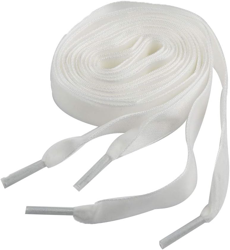 Cutelittlefairy Women Flat Velvet Ribbon Shoelaces Hiking Walking Dance Leather Shoes Laces