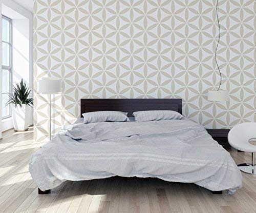 Flower of Life II Geometric Stencil for Painting - Size 20.5"x25.5" - Reusable Sacred Geometry Stencil