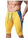 Men's Fashion Mesh Sports Shorts Fitness Pants Stretch Leggings B2227