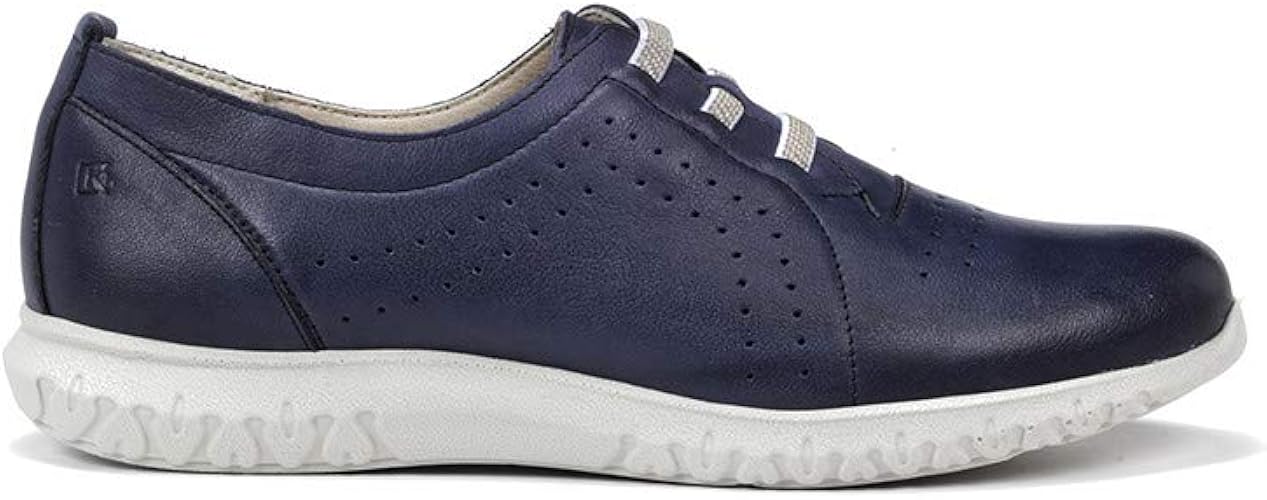 Dorking Silver Trainers Women Blue UK4 Low Top Trainers Shoes