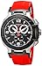 Tissot Men's T0484172705701 T-Race Two-Tone Stainless Steel Watch with Red Rubber Band