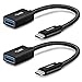 Syntech USB C to USB Adapter, (2 Pack) USB-C to USB 3.0 Adapter,USB Type-C to USB,Thunderbolt 3 to USB Female Adapter OTG Cable Compatible with MacBook Pro 2018/2017, MacBook Air 2018 and More primary