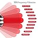 Bullet Vibrator Vagina Stimulator Vibration Massager-10 Modes Mini Silicone Clitoris Massager, Treediride Lipstick Vibrator USB Rechargeable Waterproof G-spot Dildo Vibrator Adult Sex Toys for Women