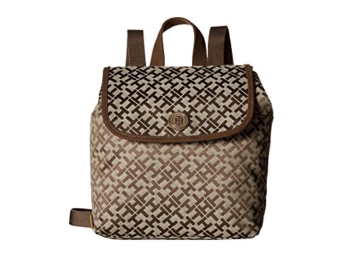 Tommy Hilfiger Women's Hall Pass - Backpack Tan/Dark Chocolate Backpack