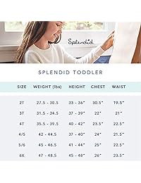 Splendid - Vestido de manga larga para niña