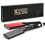KIPOZI Pro 1.5 Inch Nano-Titanium Flat Iron,450F Achieve Salon Hair Straightener,Worldwide Dual Voltage