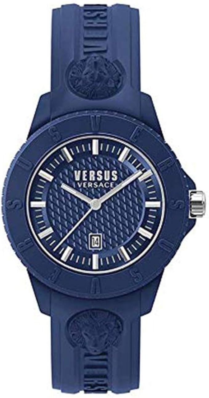 Versus Versace Watch Tokyo Blue PVD Silicone Strap VSPOY2118 Amazon