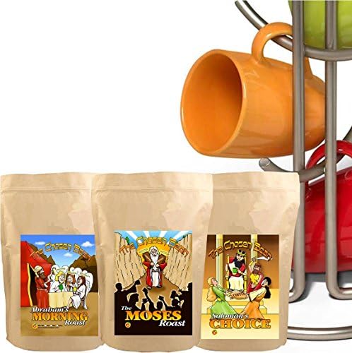 Try Me Chosen Gift Set Moses Roast, Abraham's Morning Roast &amp; Solomon's Choice Coffee Sampler