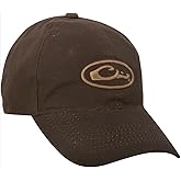 Drake Waterfowl Men's 8oz Waxed Canvas Mid-Profile Logo Cap
