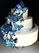 Edible Butterflies - Assorted Blue- Cake Decorations, Cupcake Topper