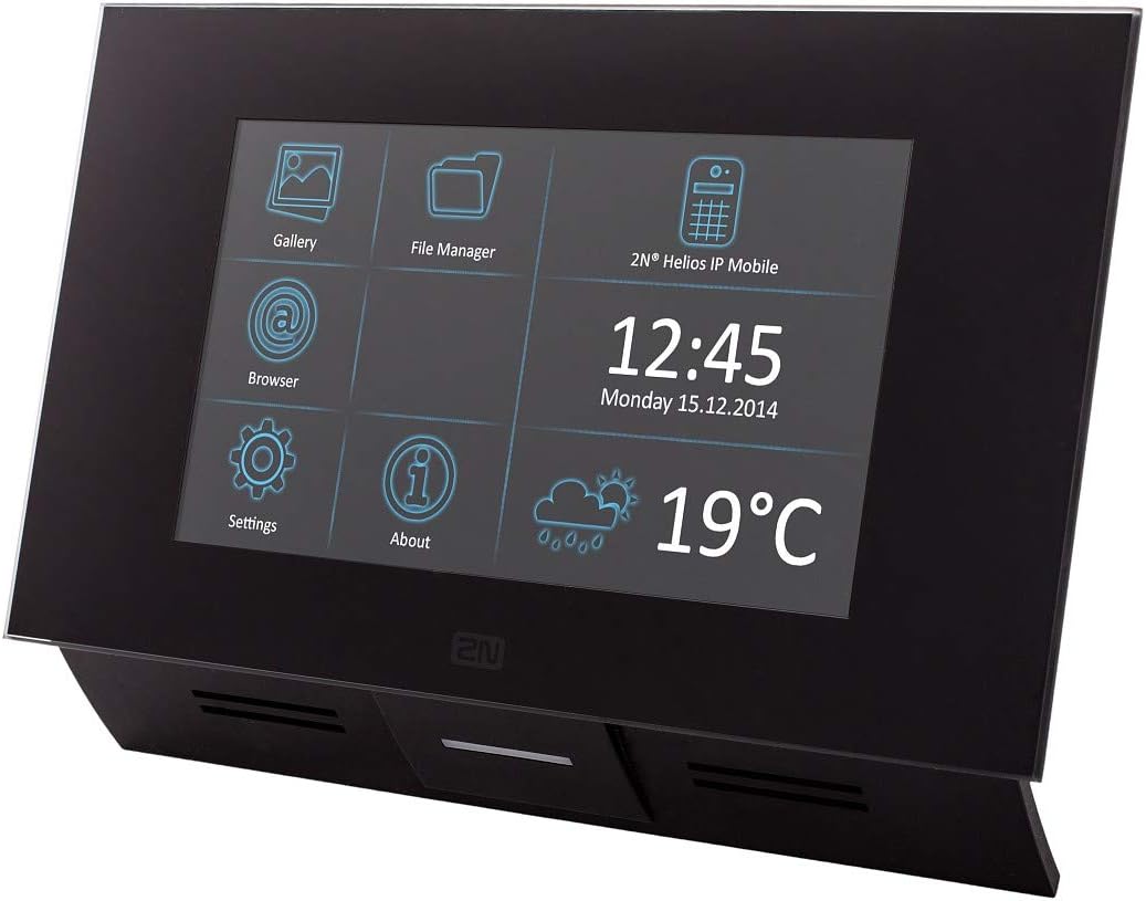 2N Telecommunications Indoor Touch Display - Intercom Accessories (Show, Black, 2N Telecommunications, 2N Indoor Talk)
