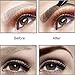 Microblading Eyebrow Pencil Tattoo Brow Ink Pen Waterproof Long Lasting Smudge-Proof Eyebrow Tattoo Pen with Micro-Fork Tip Eyes Makeup (Black)