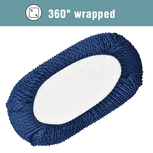 Sheets, Soft and Strechy Minky Fitted Sheet, Bedside