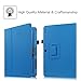 Insignia 10.1 Inch Tablet NS-P10A7100 / NS-P10A8100 Case, Fintie Slim Fit Premium Vegan Leather Folio Cover with Stylus Holder for Insignia Flex NS-P10A7100 / NS-P10A8100 Android Tablet, Royal Blue