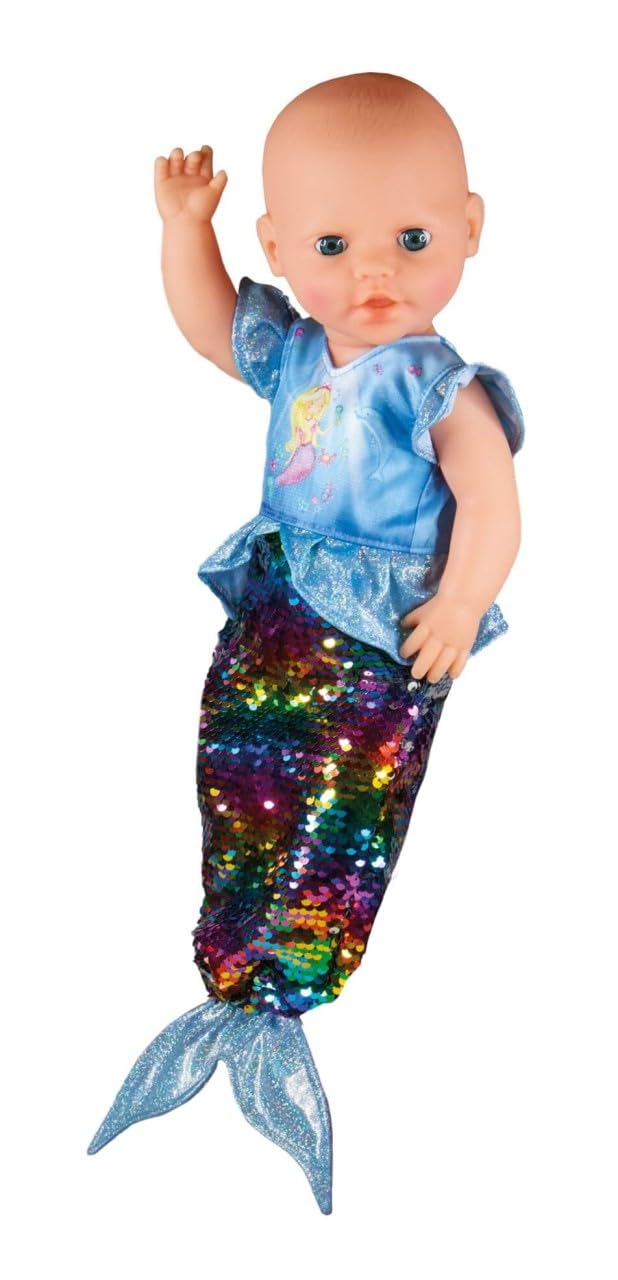 Heless 1920 - Mermaid Ava Dress with Reversible Sequins Size 28-35 cm