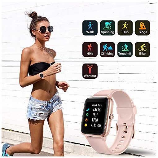 UMIDIGI Smart Watch Uwatch3 Fitness Tracker, Smart Watch for Android Phones, Activity Tracker Smartwatch for Women Men… - Image 5