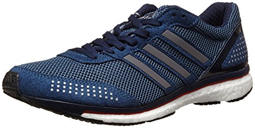 Adidas Men's Adizero Adios Boost 2 M, BLUE/NAVY/WHITE, 11 M US