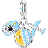 DonBuLa Compatible with Pandora Bracelets,925 Sterling Silver Dangle Charms for Bracelets Necklace European Jewelry Heart Butterfly loves Animal Crab pumpkin Tree Cute Cat Pendants Bead DIY Charm for Women Mom