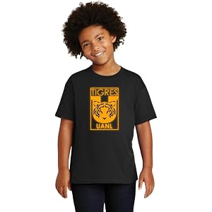 Tigres UANL Kids Short-Sleeve T-Shirt Escudo difuminado