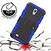 ykooe Phone Case Compatible for Galaxy S4 Case (Blue)