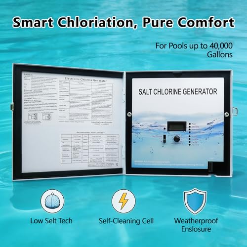 FOWBOA 2026 Enhanced Version GLX-CTL-RITE Control Unit Replacement for Hayward AQR Goldline Aqua Rite Electronic Salt Chlorine Generator, Compatible with T-Cell-3, T-Cell-9 and T-CELL-15 Salt Cell