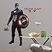 RoomMates RMK3244GM Captain America Civil War Peel and Stick Giant Wall Decals