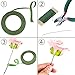 eBoot Floral Arrangement Tool Kit Floral Tape Stem Wrap 1/ 2 Inch by 30 Yards, 22 Gauge Green Paddle Wire and 4 1/2 Inch Wire Cutter