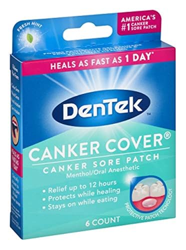Dentek Canker Cover Patch Canker Sore Treatment 6 Patches In Dubai Uae Whizz Cold Sore Fever Blister Treatments