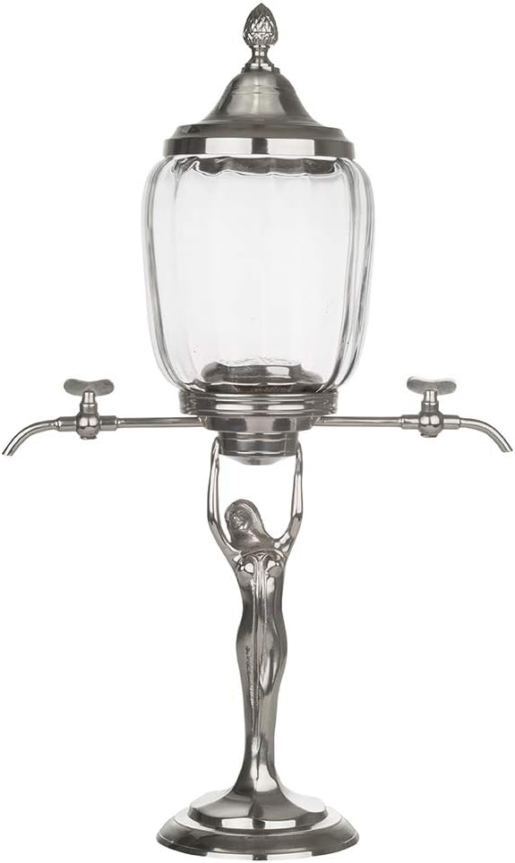 Indoor Fountains & Accessories - Bonnecaze Absinthe & Cuisine Lady Absinthe Fountain, 2 Spout