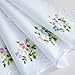 RDS HANKYTEX Cotton Embroidery Ladies' Handkerchiefs Lace Set of 6