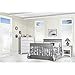 The Dream On Me Chesapeake 5-in-1 Convertible Crib, Storm Grey