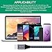 USB Type C Cable, Xcords 3Pack 3FT 6FT 10FT USB A to USB C Cable, Upgraded Premium Nylon Braided Fast Charger Compatible with Galaxy S9/S8 Plus/Note 9/8 Google Pixel/Moto Z Z2 / LG V30