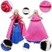 E-TING Beautiful Queen Snow Princess's Doll Clothes and Princess's Dress Up for 11 inch Doll Clothes
