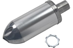 LZEVIAERI Exhaust Muffler Silencer For Coleman Powersports CT200U BT200X KT196 MB200,For Honda GX160 GX200，For Predator 212cc 196cc/6.5HP Gas Mini Bike Go Kart Performance Parts Silver