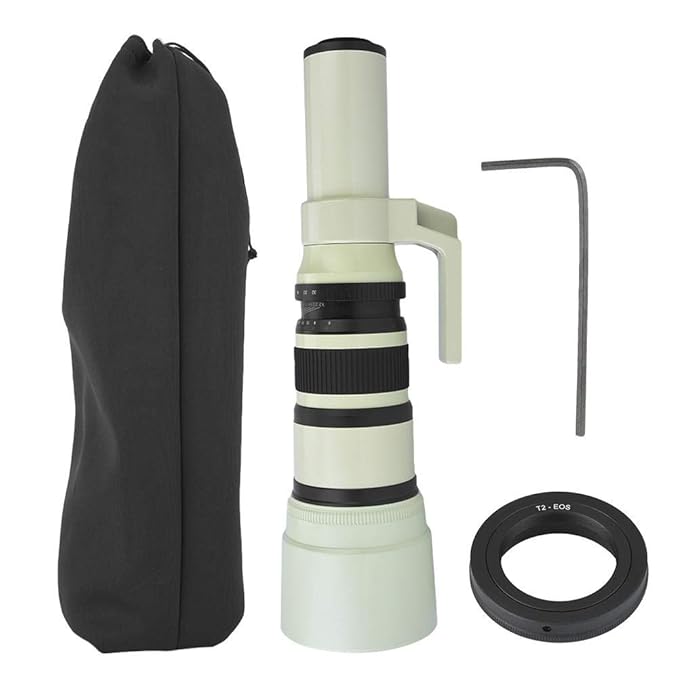 Teleobjetivo F6.3 de 500 mm, Multicapa, Enfoque Profesional ...